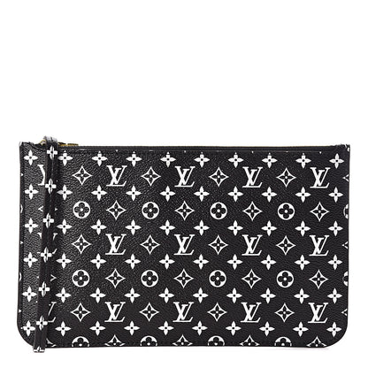 Louis Vuitton Monogram Giant Jungle Neverfull MM GM Pochette Black 1 of 6