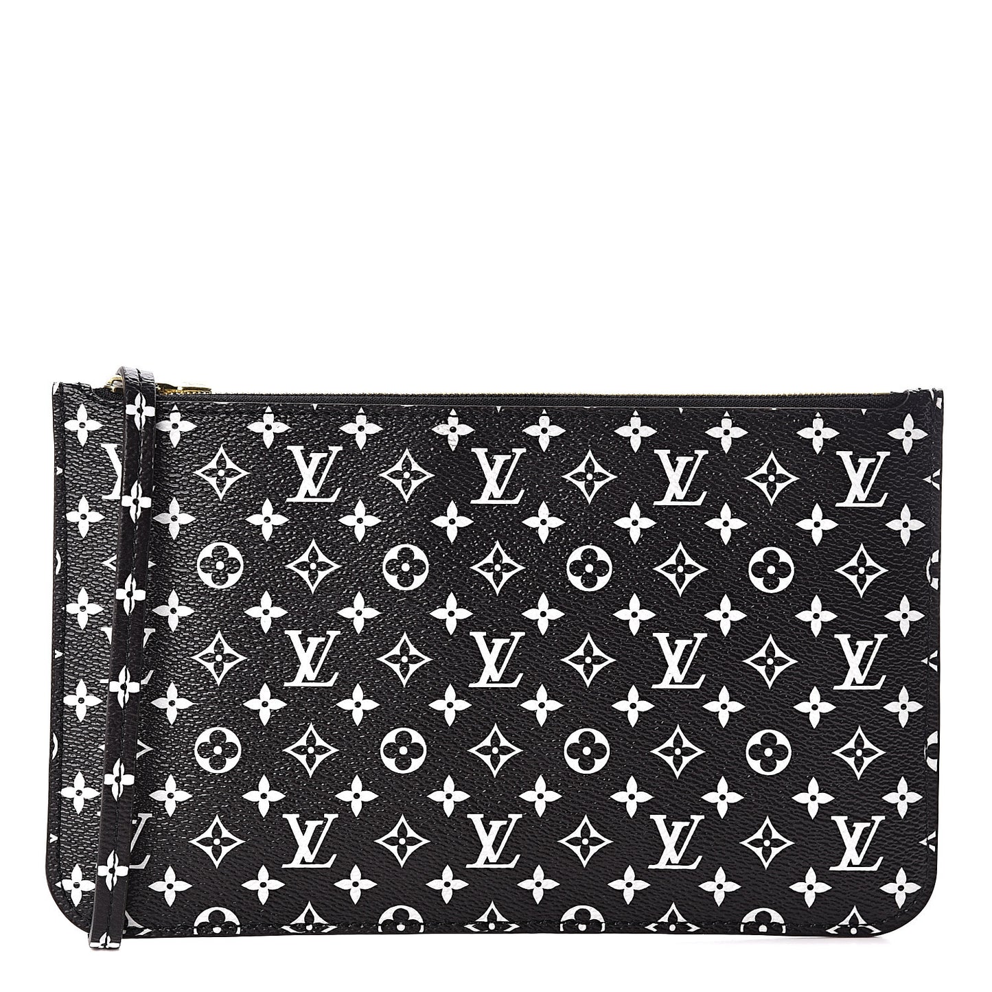 Monogram Giant Jungle Neverfull MM GM Pochette Black