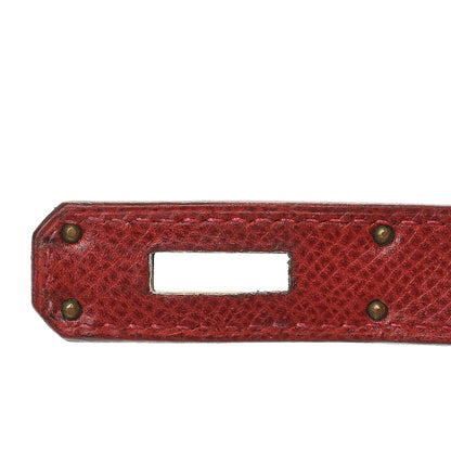 Hermes Epsom Kelly Sellier 28 Rouge 22 of 40