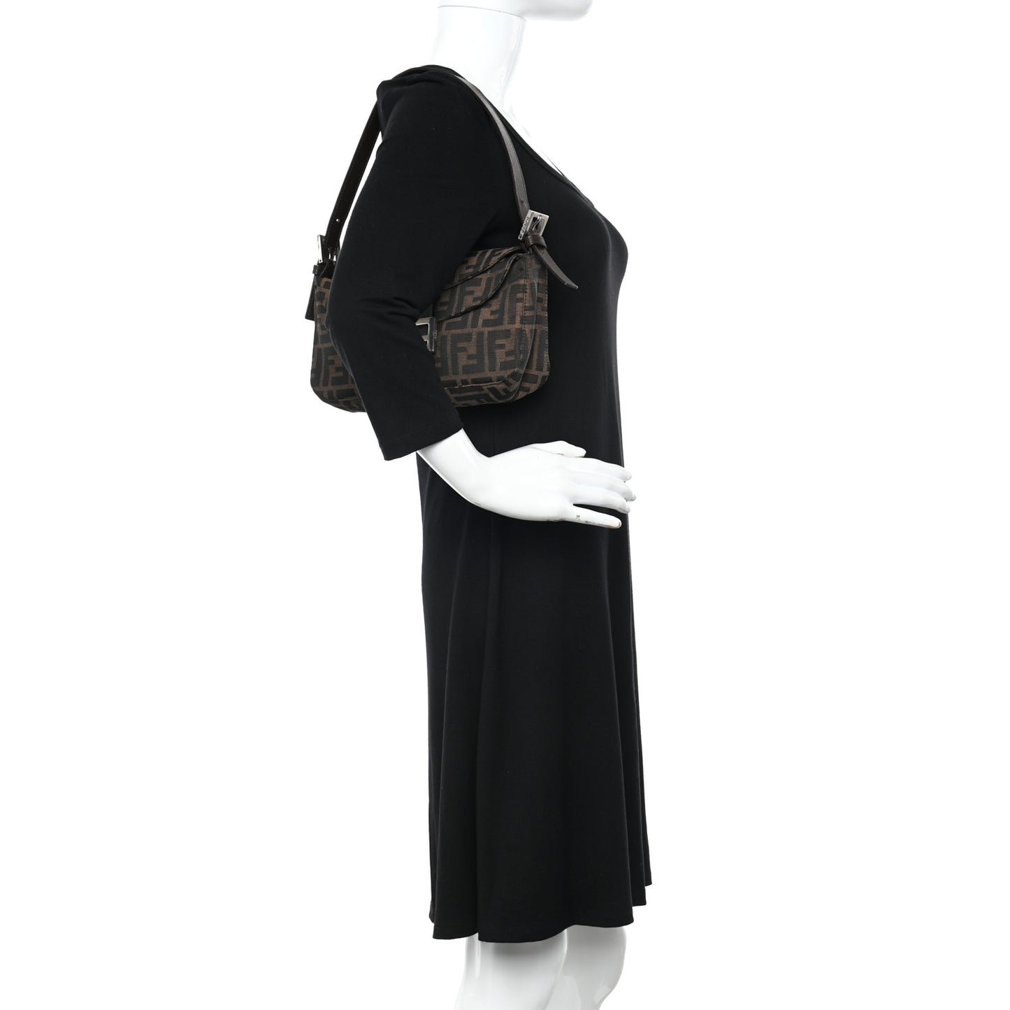 Zucca Baguette Double Flap Tobacco