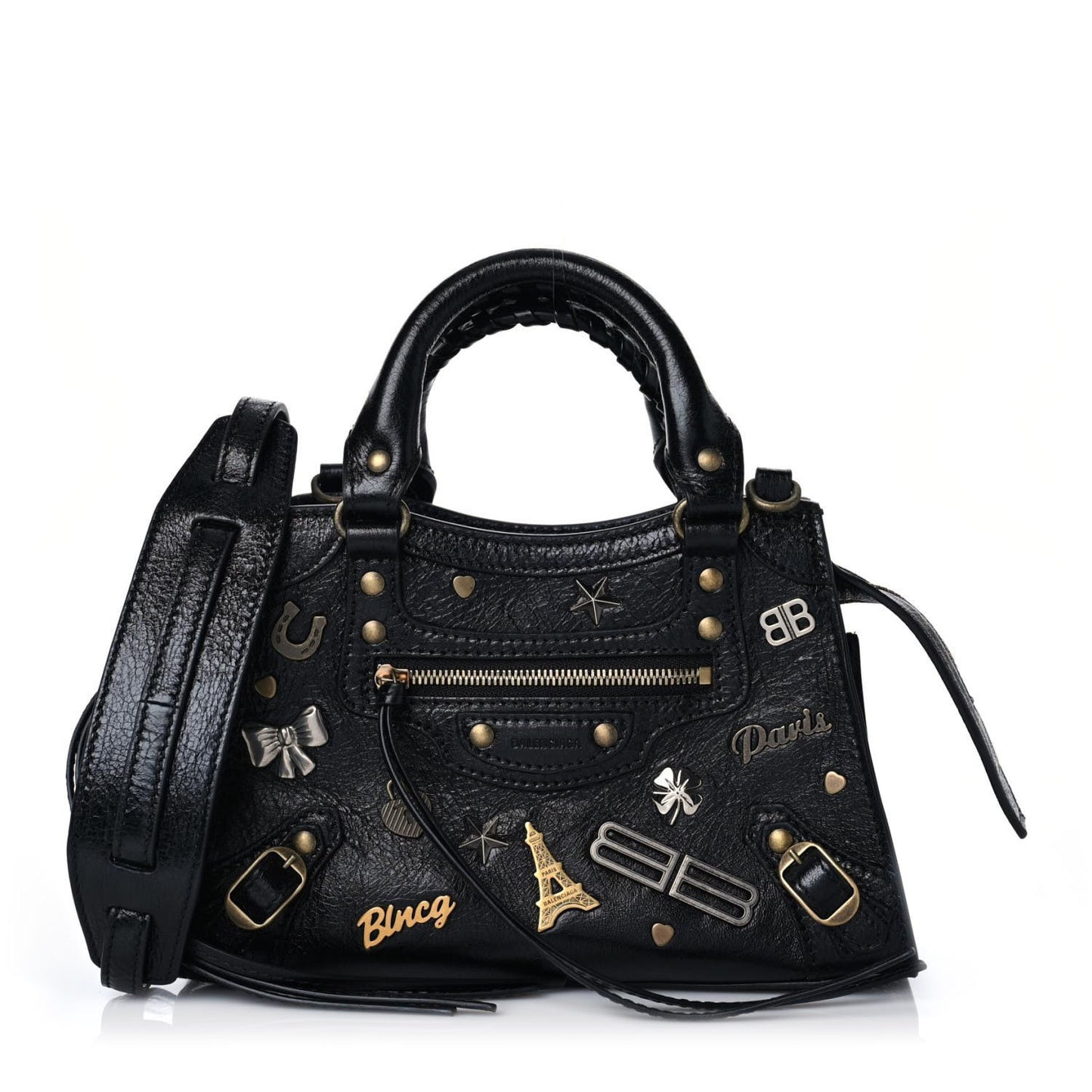 Agneau Neo Classic Hardware Pins Mini City Black