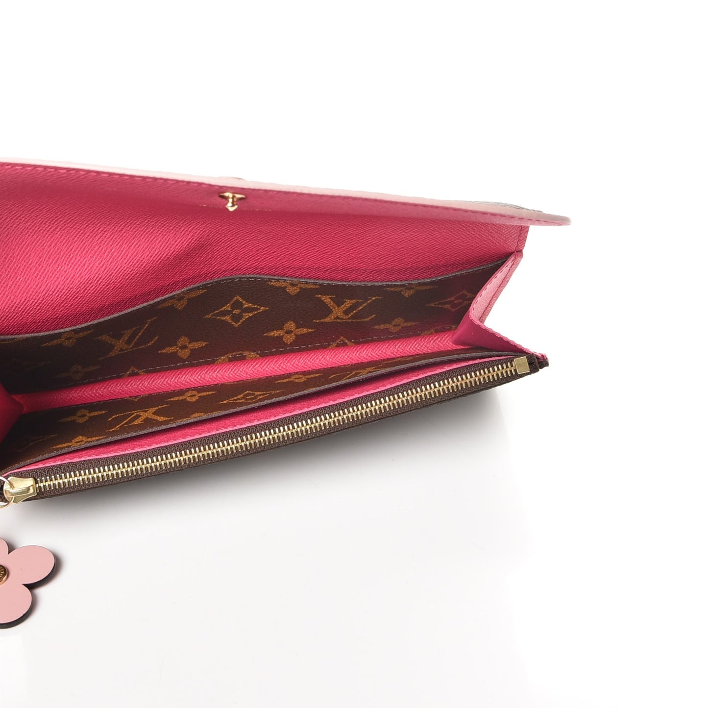 Monogram Bloom Flower Emilie Wallet