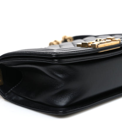 Chanel Calfskin Quilted Small Boy Flap Black 9 of 10