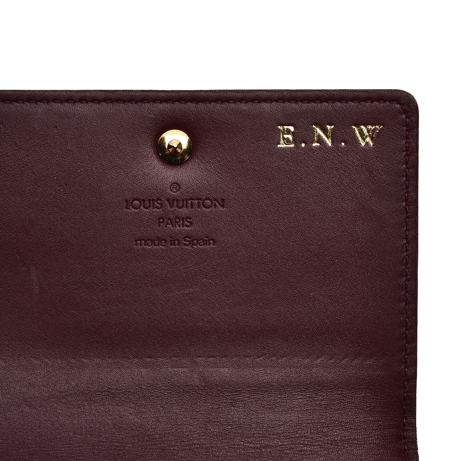 Louis Vuitton Vernis Business Card Holder Violet 6 of 7