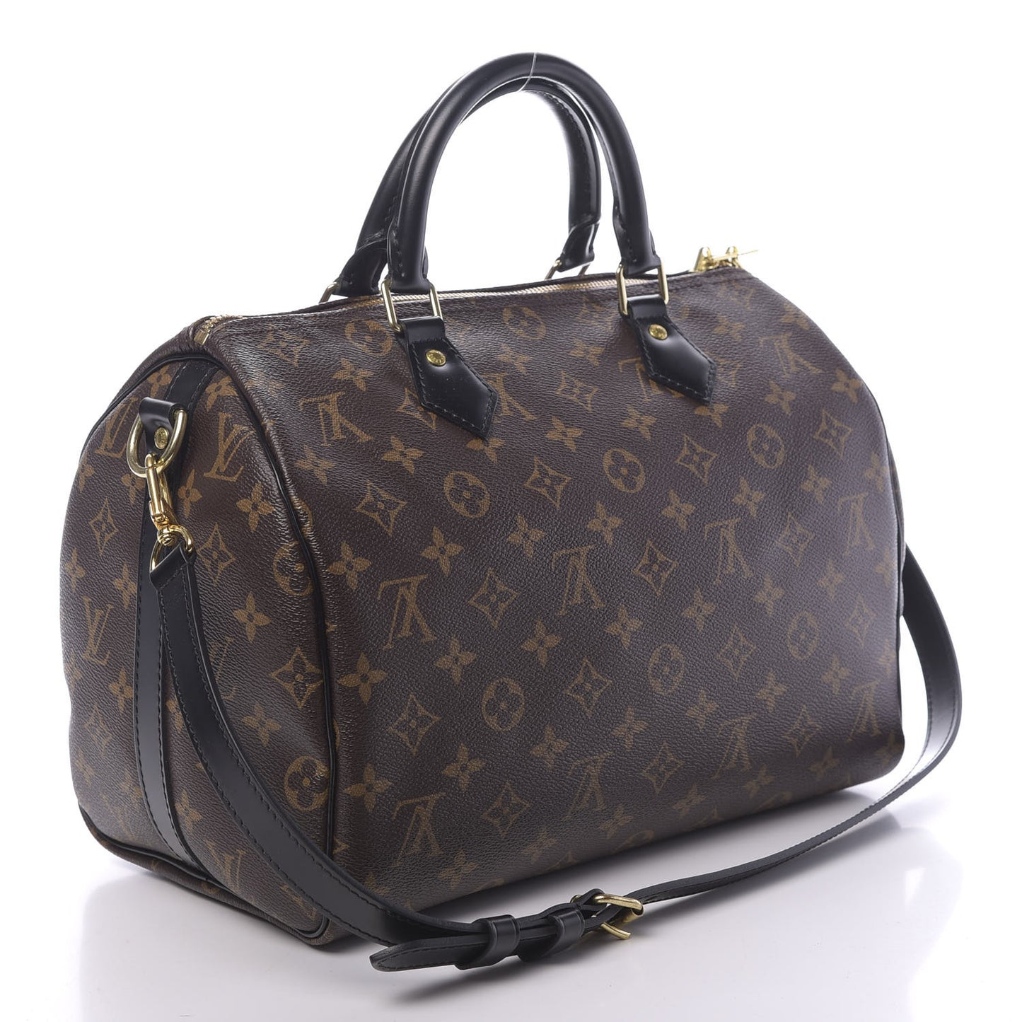 Monogram My World Tour Speedy Bandouliere 30 Black