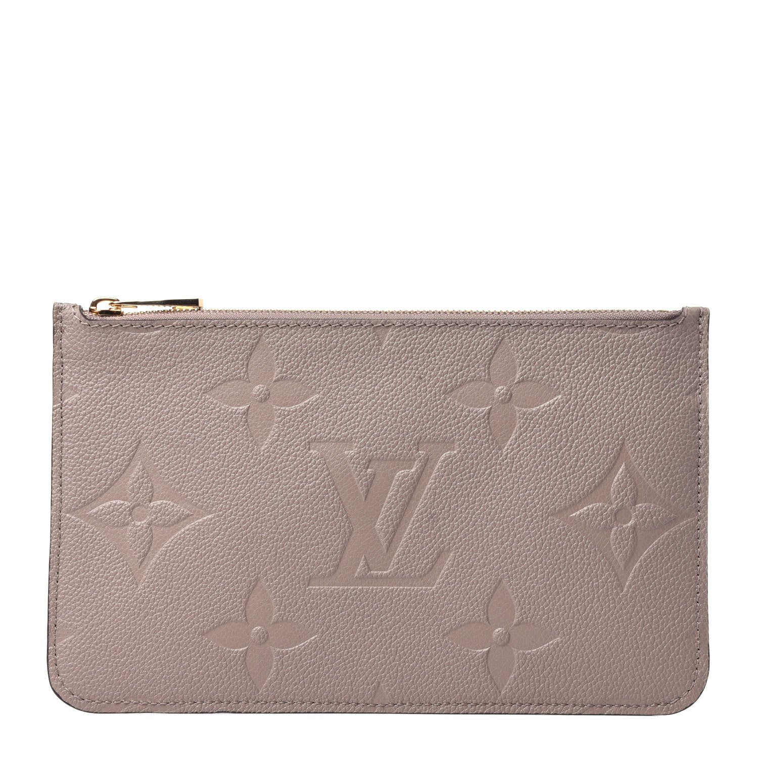 Louis Vuitton Empreinte Monogram Giant Neverfull MM Pochette Tourterelle 1 of 9