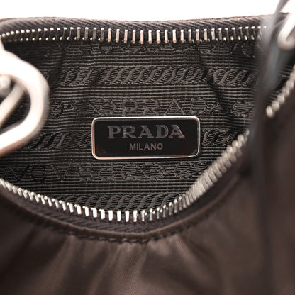 Prada Tessuto Nylon Re-Edition 2005 Shoulder Bag Caffe 5 of 9