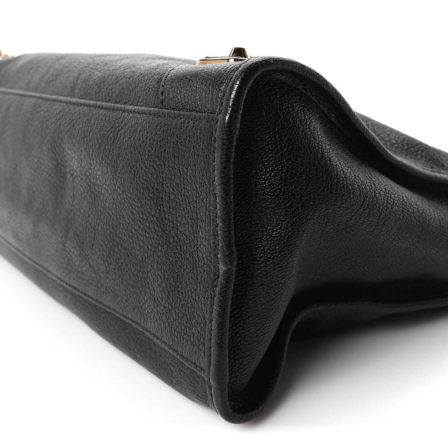 Balenciaga Chevre Gold Metallic Edge Hardware City Black 11 of 11