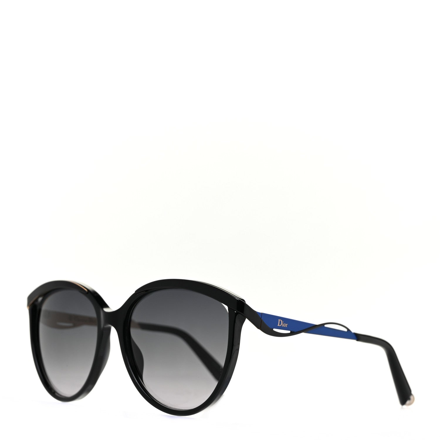 Christian Dior MetalEyes 1 Sunglasses Grey Black 1 of 7