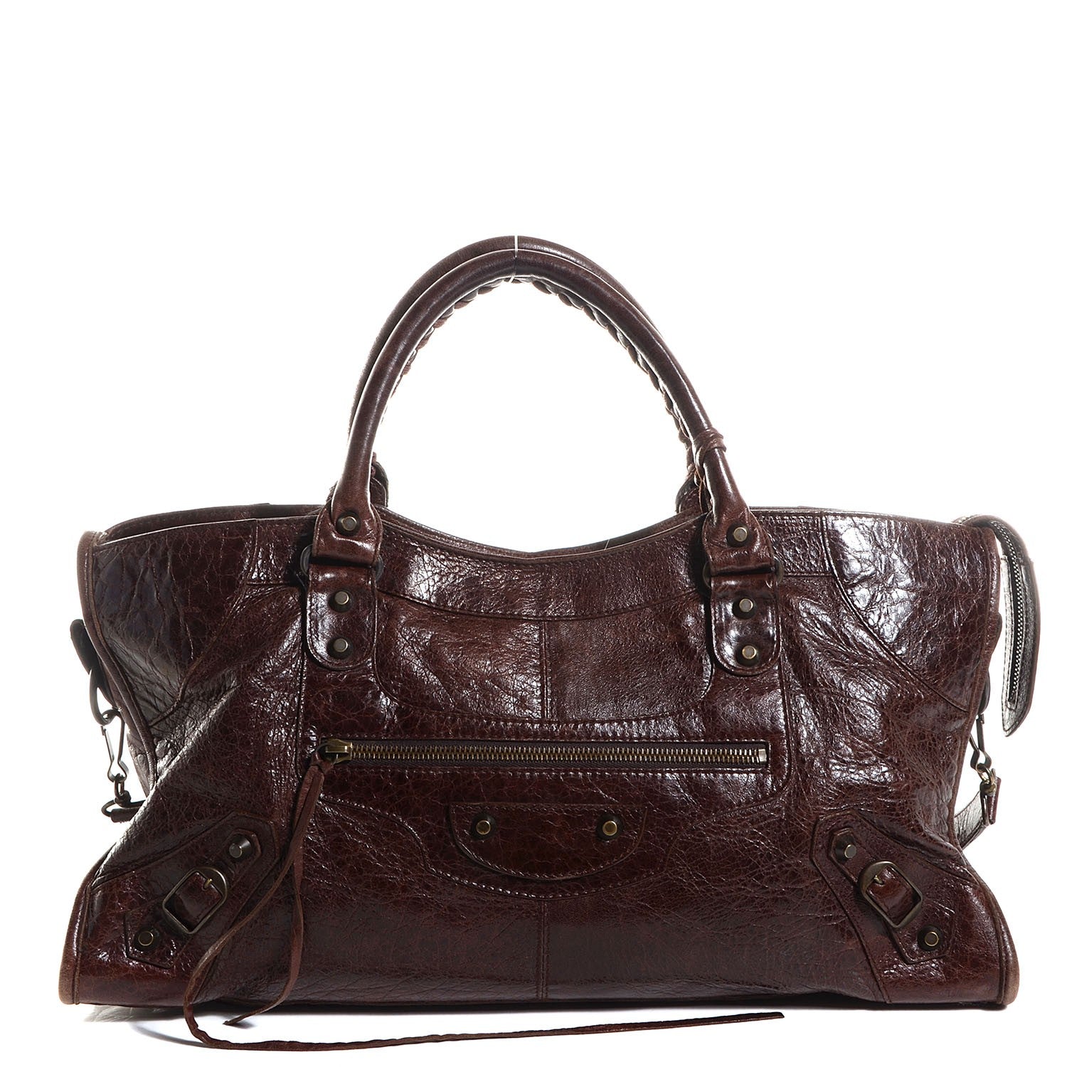 Balenciaga Chevre Classic Hardware Part Time Truffle 1 of 11
