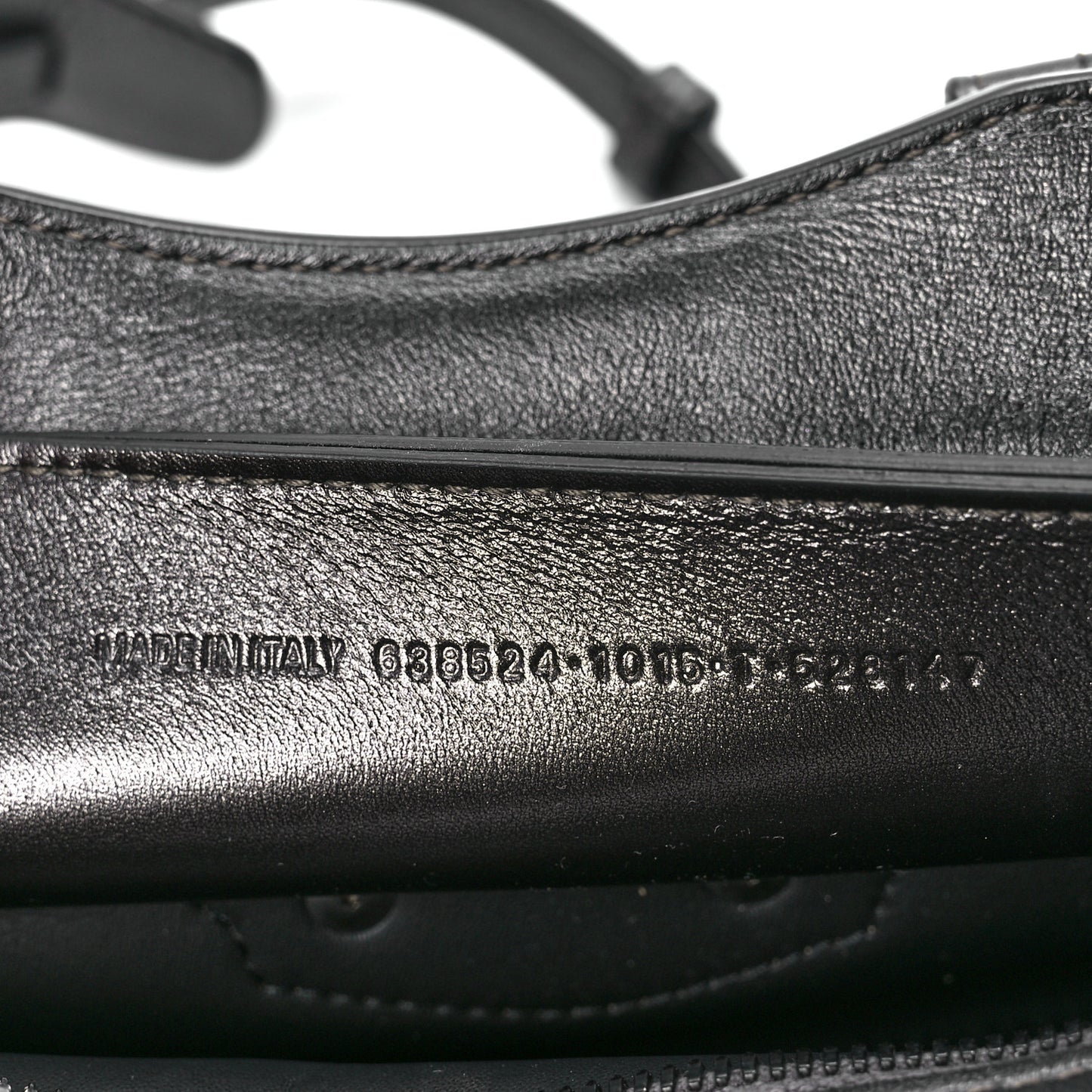 Smooth Calfskin Neo Classic Black Hardware Mini City Gunmetal