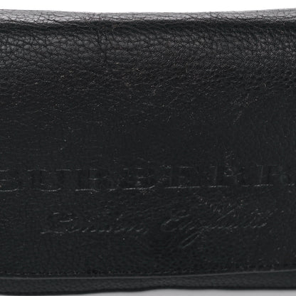 Burberry Soft Grain Embossed Hampshire Wallet on Chain Black 19 of 19