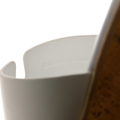 Hermes Calfskin Cork Eze 30 Sandals 38 White 6 of 13