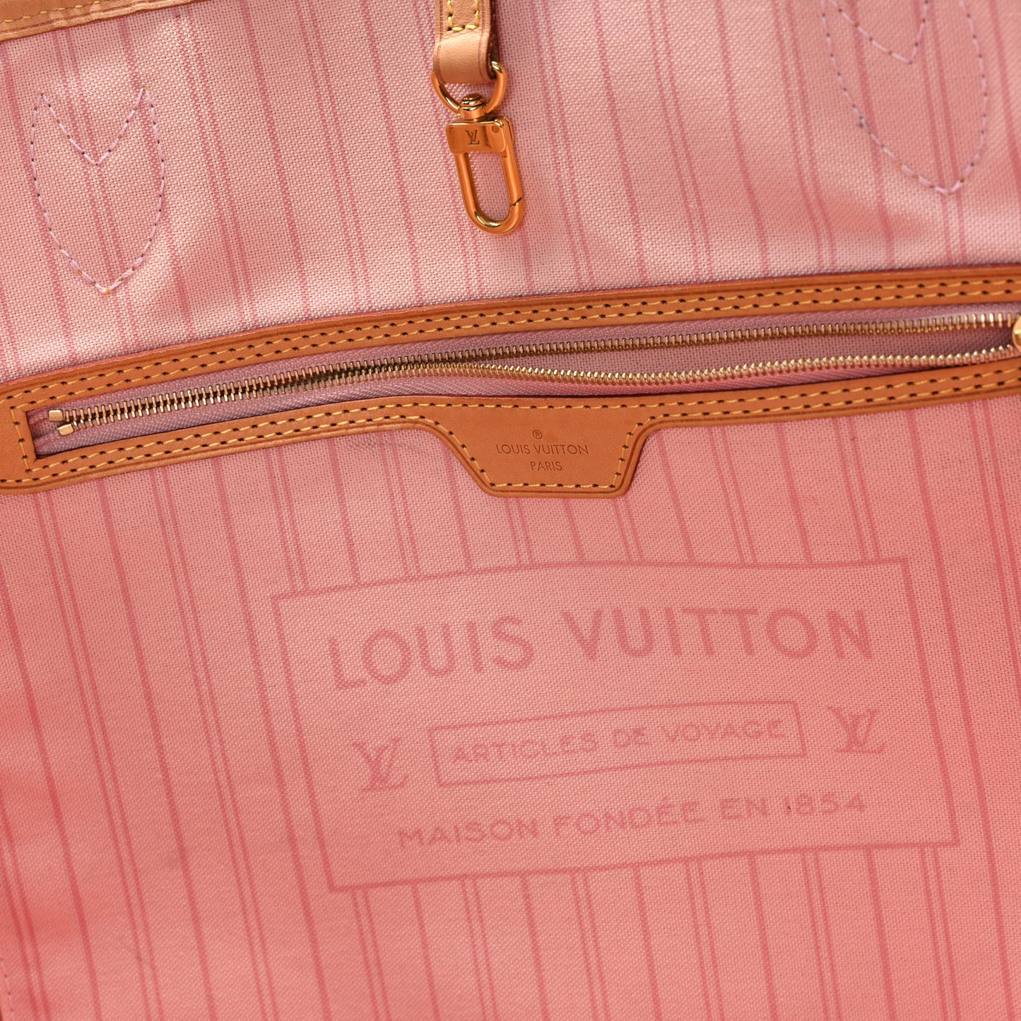Damier Azur Neo Neverfull GM Rose Ballerine