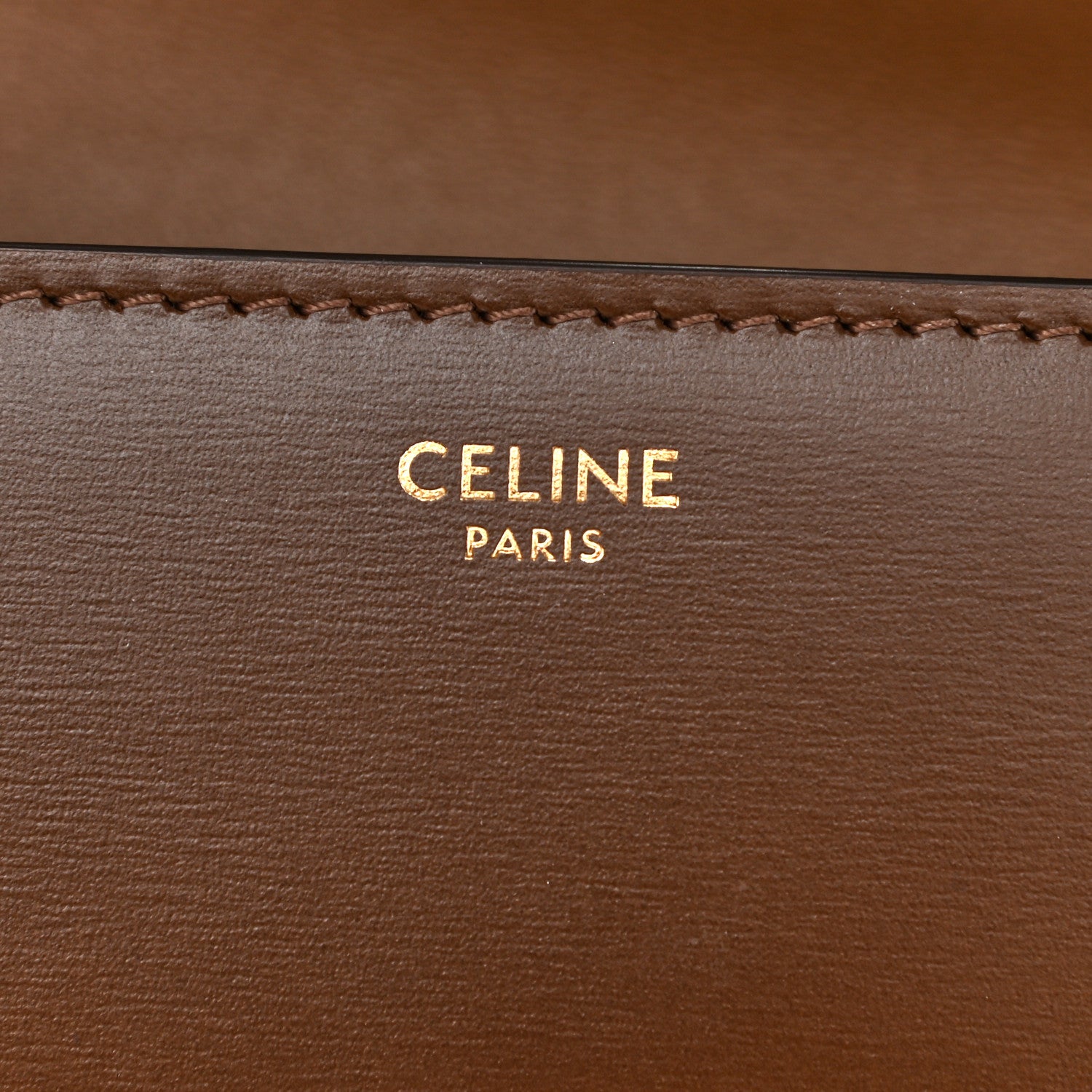 Celine Box Calfskin Teen Classic Box Flap Bag Camel 6 of 12
