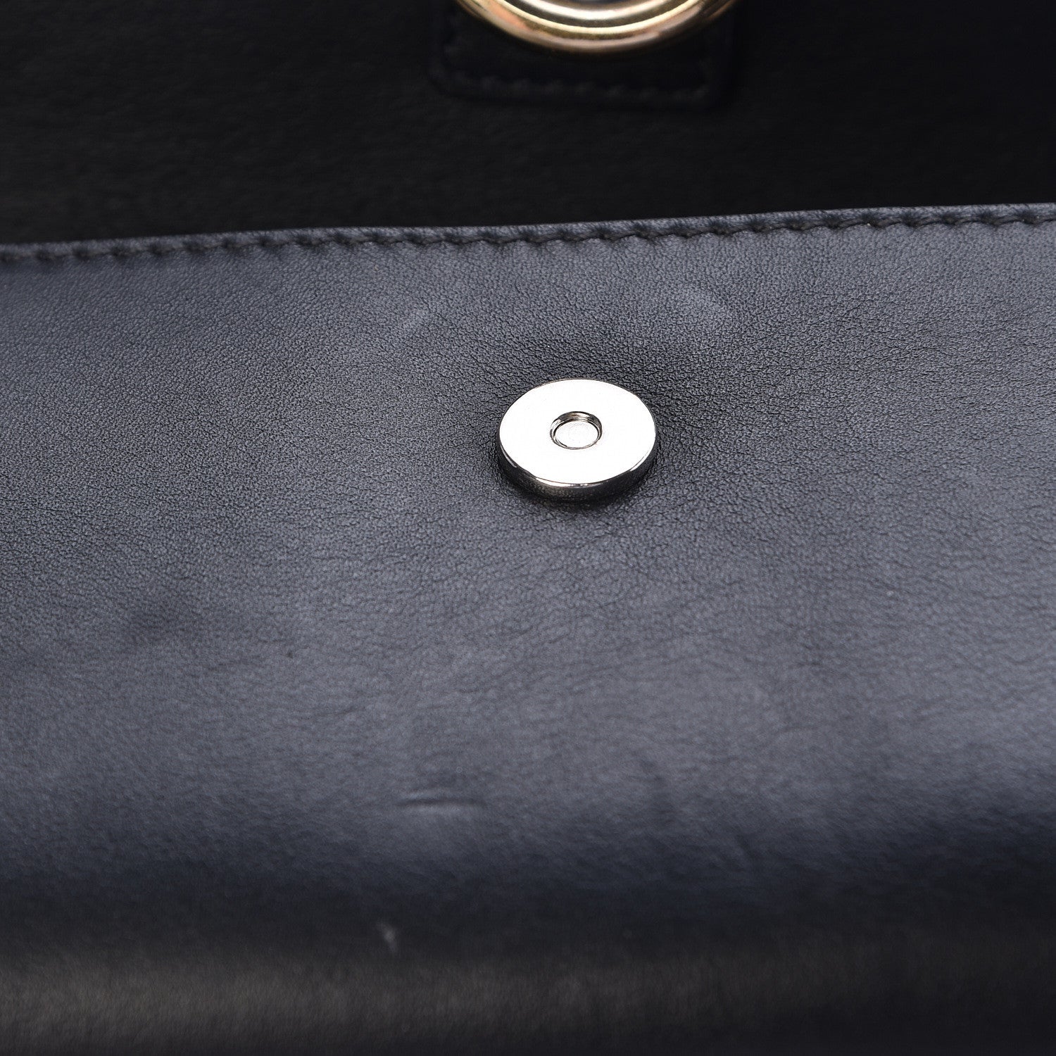 Chloe Suede Calfskin Mini Faye Shoulder Bag Black 8 of 11