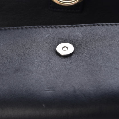 Chloe Suede Calfskin Mini Faye Shoulder Bag Black 8 of 11
