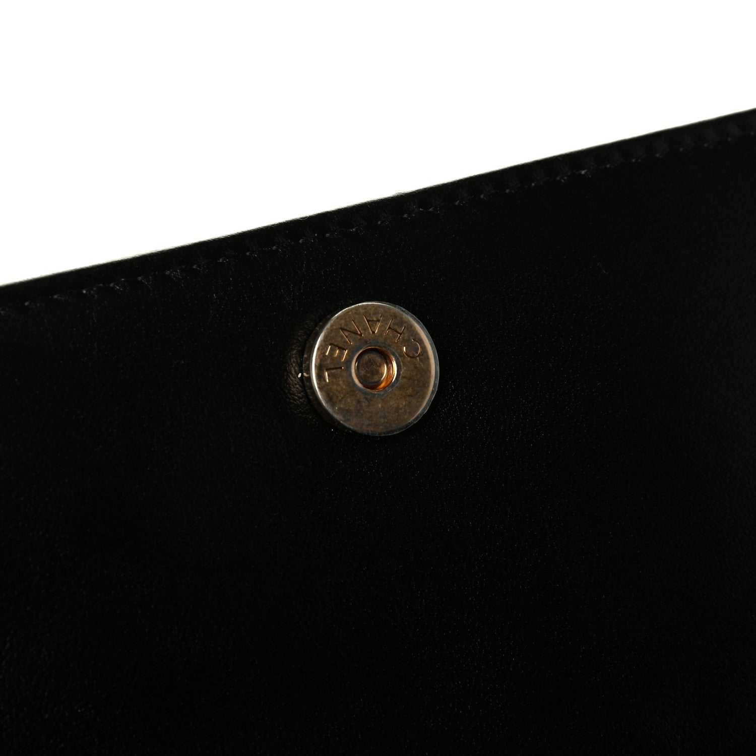 Chanel Caviar Quilted Boy Wallet On Chain WOC Black 7 of 7