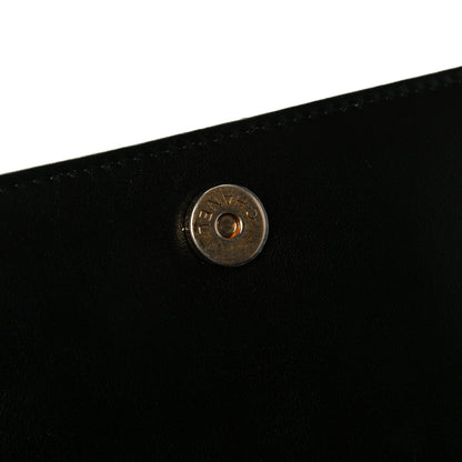 Chanel Caviar Quilted Boy Wallet On Chain WOC Black 7 of 7
