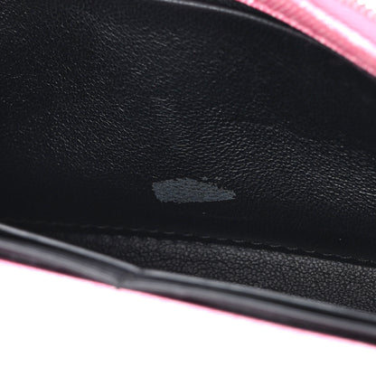 Balenciaga Nappa Denim Printed Hourglass Chain Bag Denim Pink 13 of 14