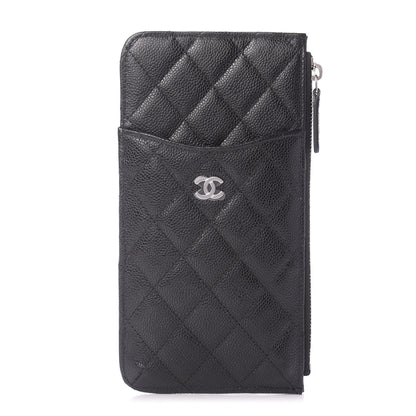 Chanel Caviar Quilted Classic iPhone Pouch Black 1 of 8