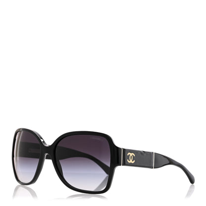 Chanel Square Summer CC Sunglasses 5230-Q Black 1 of 8