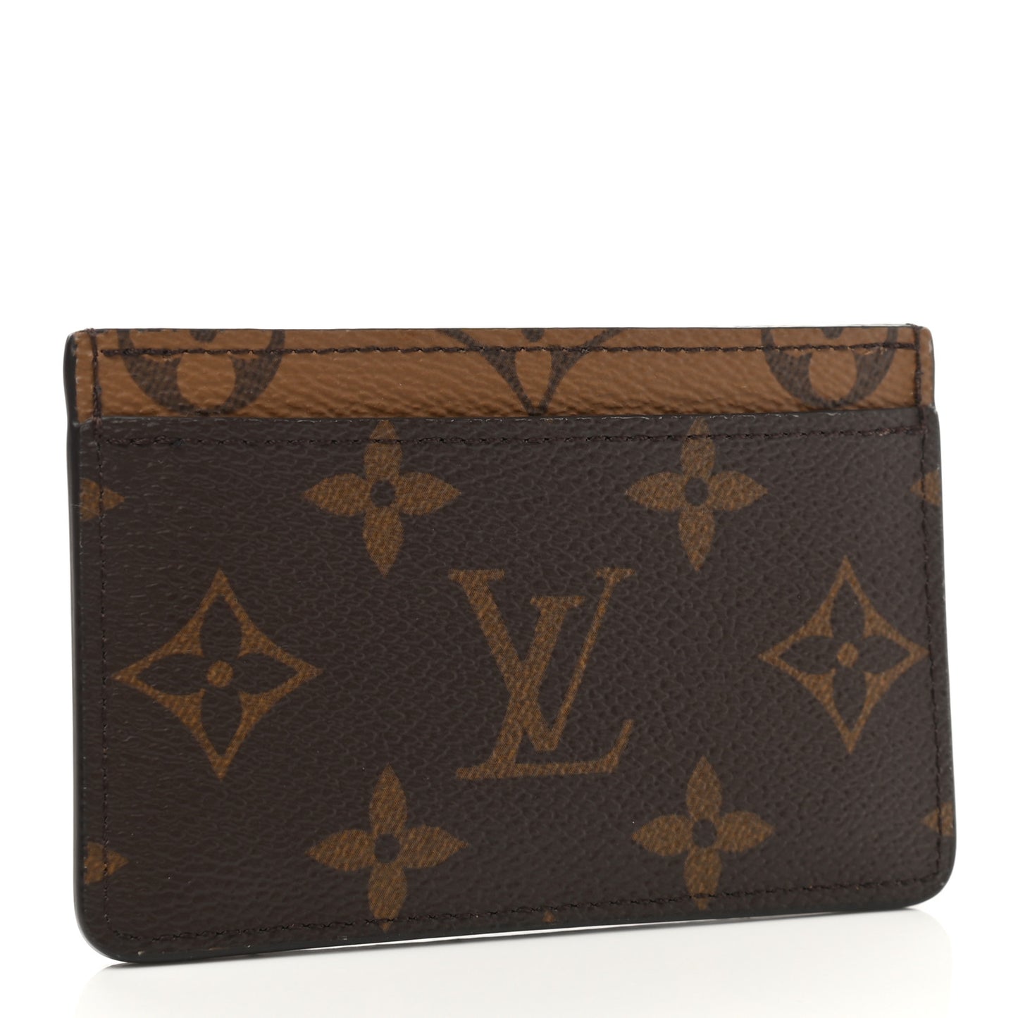 Reverse Monogram Card Holder