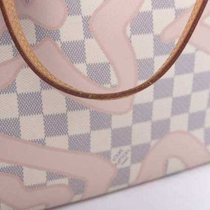 Louis Vuitton Damier Azur Tahitienne Neverfull MM 17 of 23