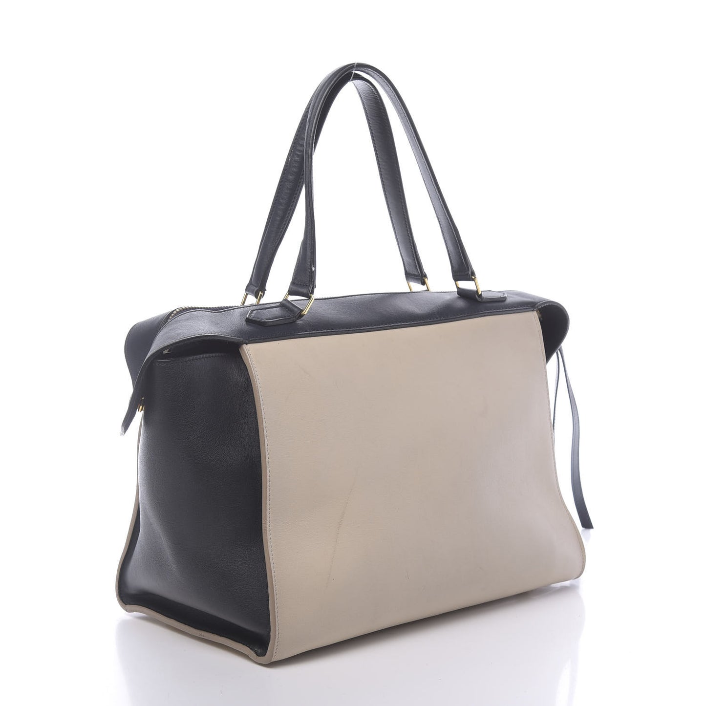 Smooth Calfskin Small Ring Bag Chalk