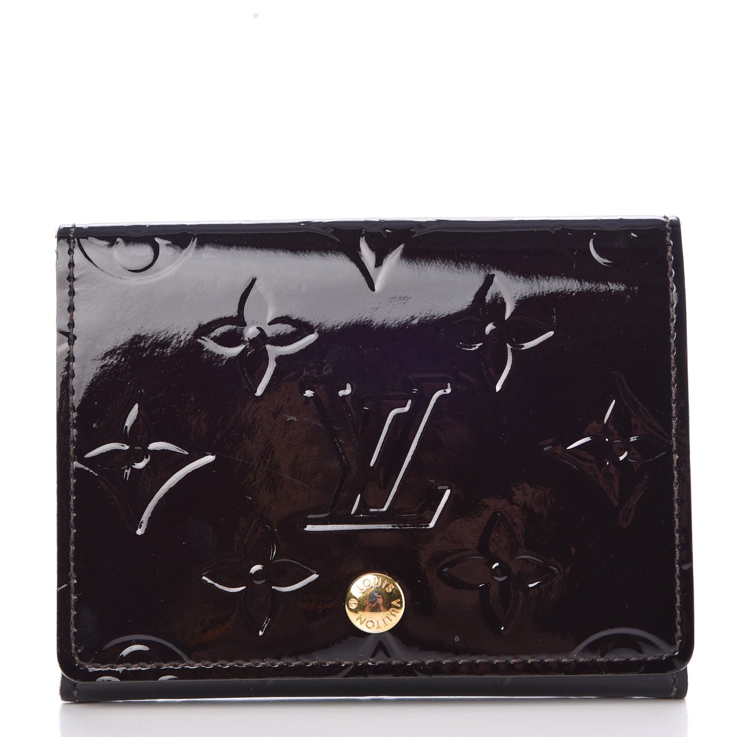 Vernis Business Card Holder Amarante