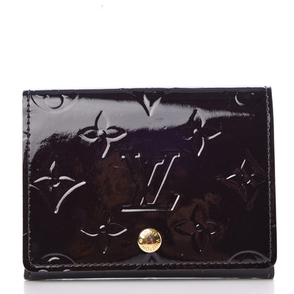 Louis Vuitton Vernis Business Card Holder Amarante 1 of 6