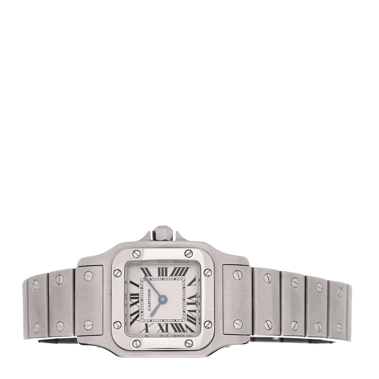 Cartier Stainless Steel 24mm Santos de Cartier Galbee Quartz Watch 2 of 4