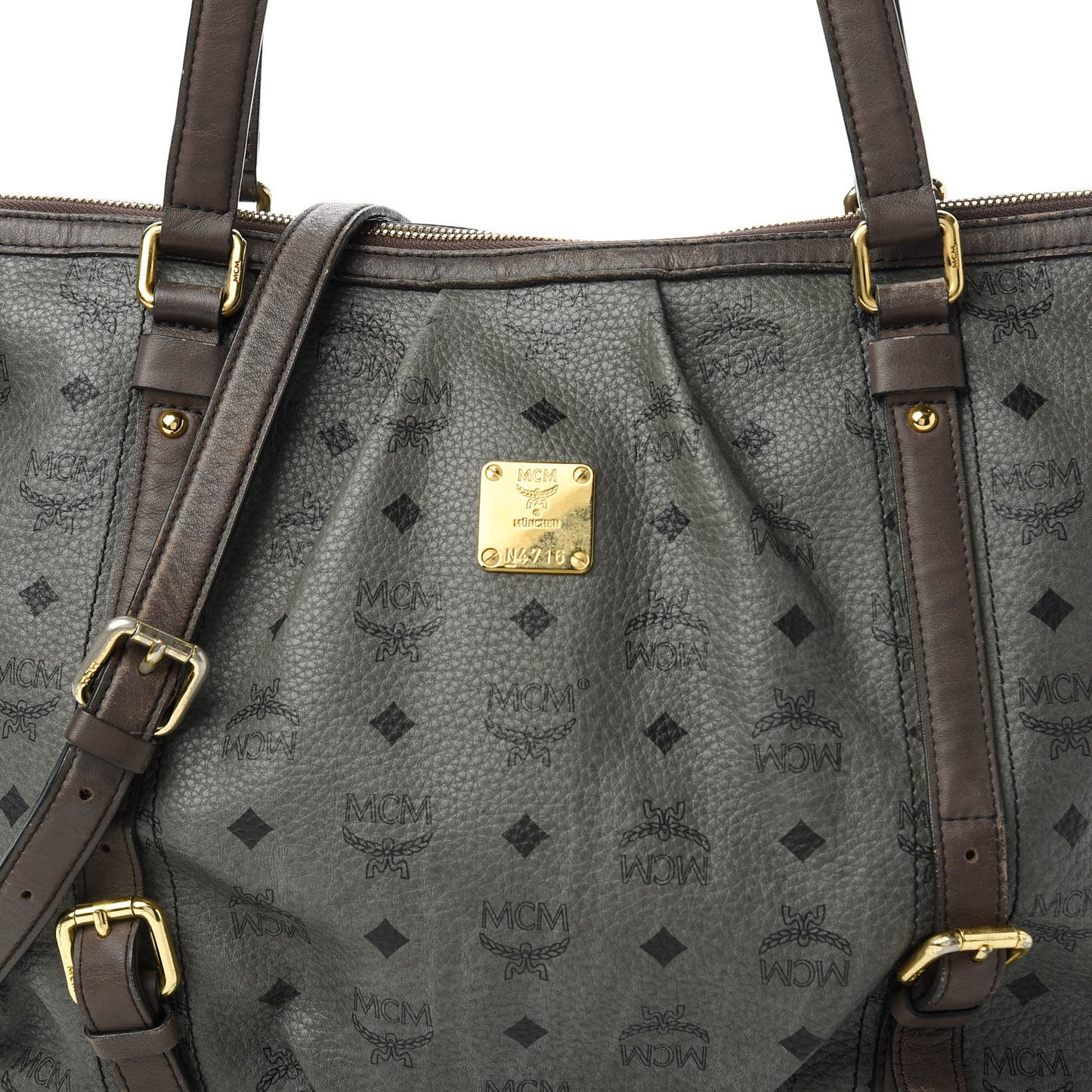 Visetos Medium Essentials Shopper Tote Phantom Grey