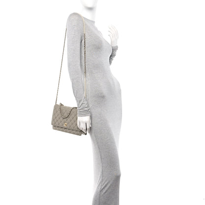 Chanel Lambskin Quilted Fantasy Pearl Flap Light Gold 2 of 10