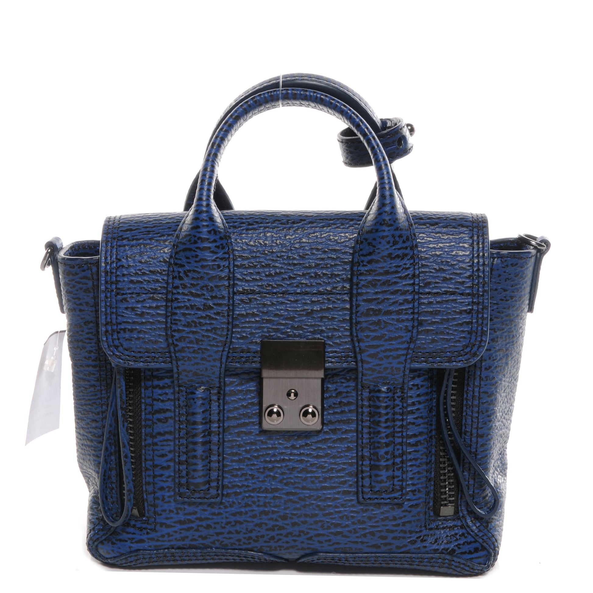 3.1 Phillip Lim 3.1 Mini Pashli Satchel Lapis and Black 1 of 13