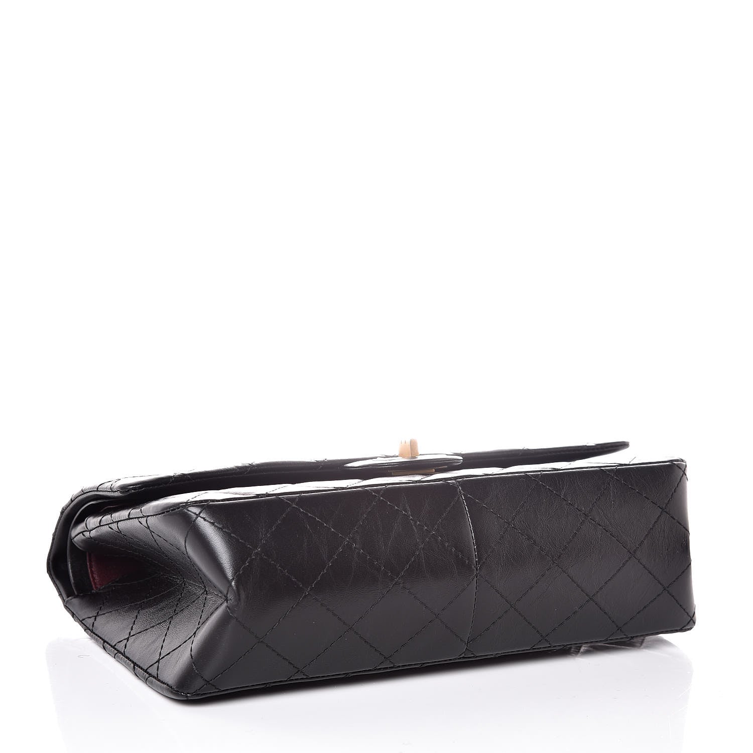 Chanel Aged Calfskin Quilted 2.55 Reissue 226 Flap Black 4 of 8