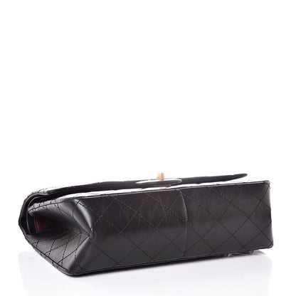 Chanel Aged Calfskin Quilted 2.55 Reissue 226 Flap Black 4 of 8