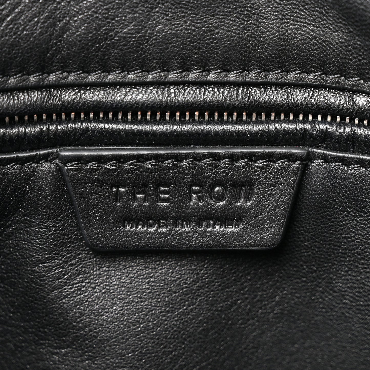 Grained Calfskin Joe Backpack Black