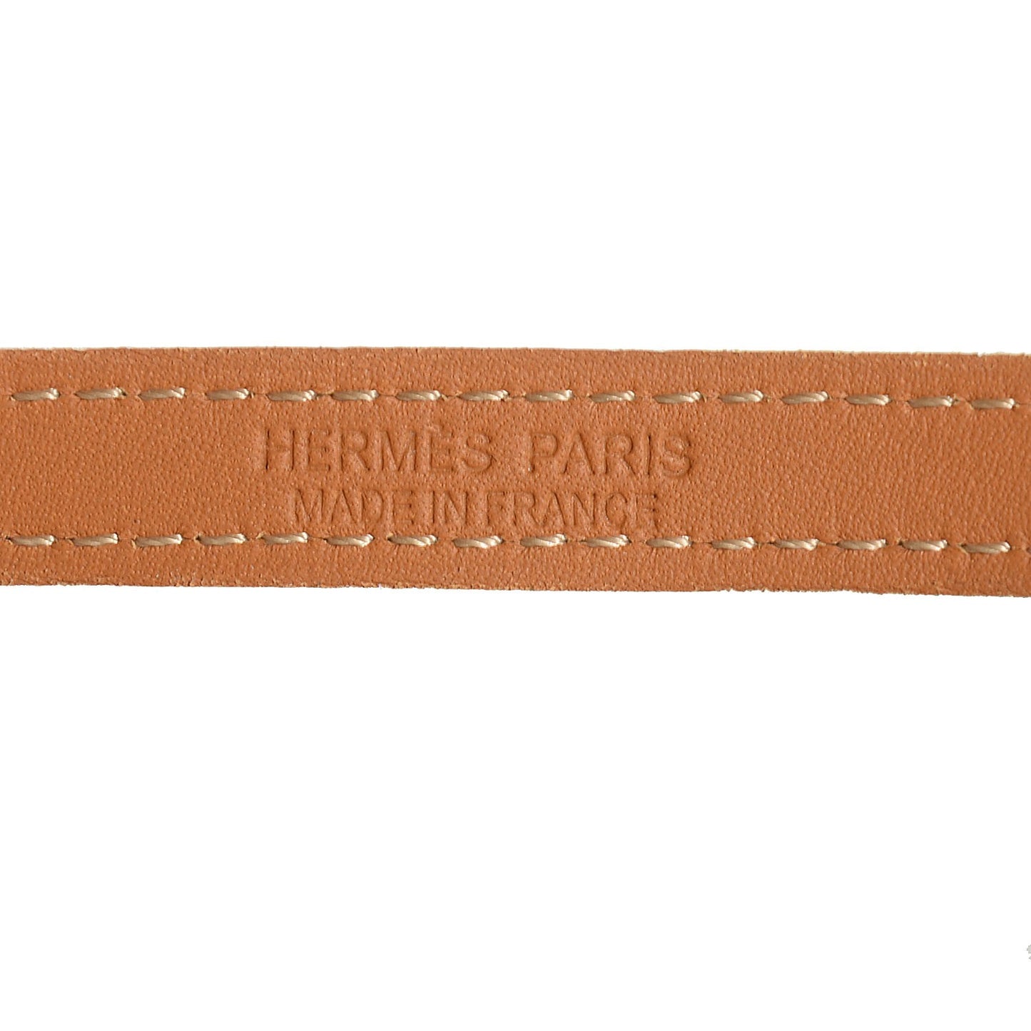 Epsom Granville Double Tour Bracelet White