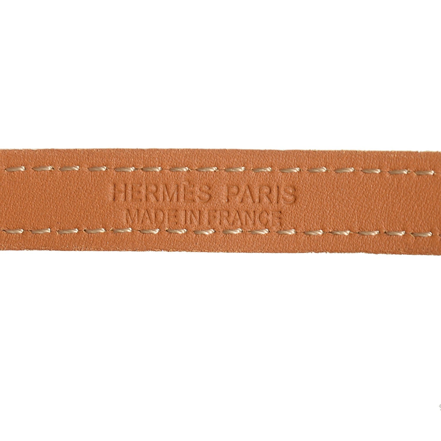 Hermes Epsom Granville Double Tour Bracelet White 5 of 9