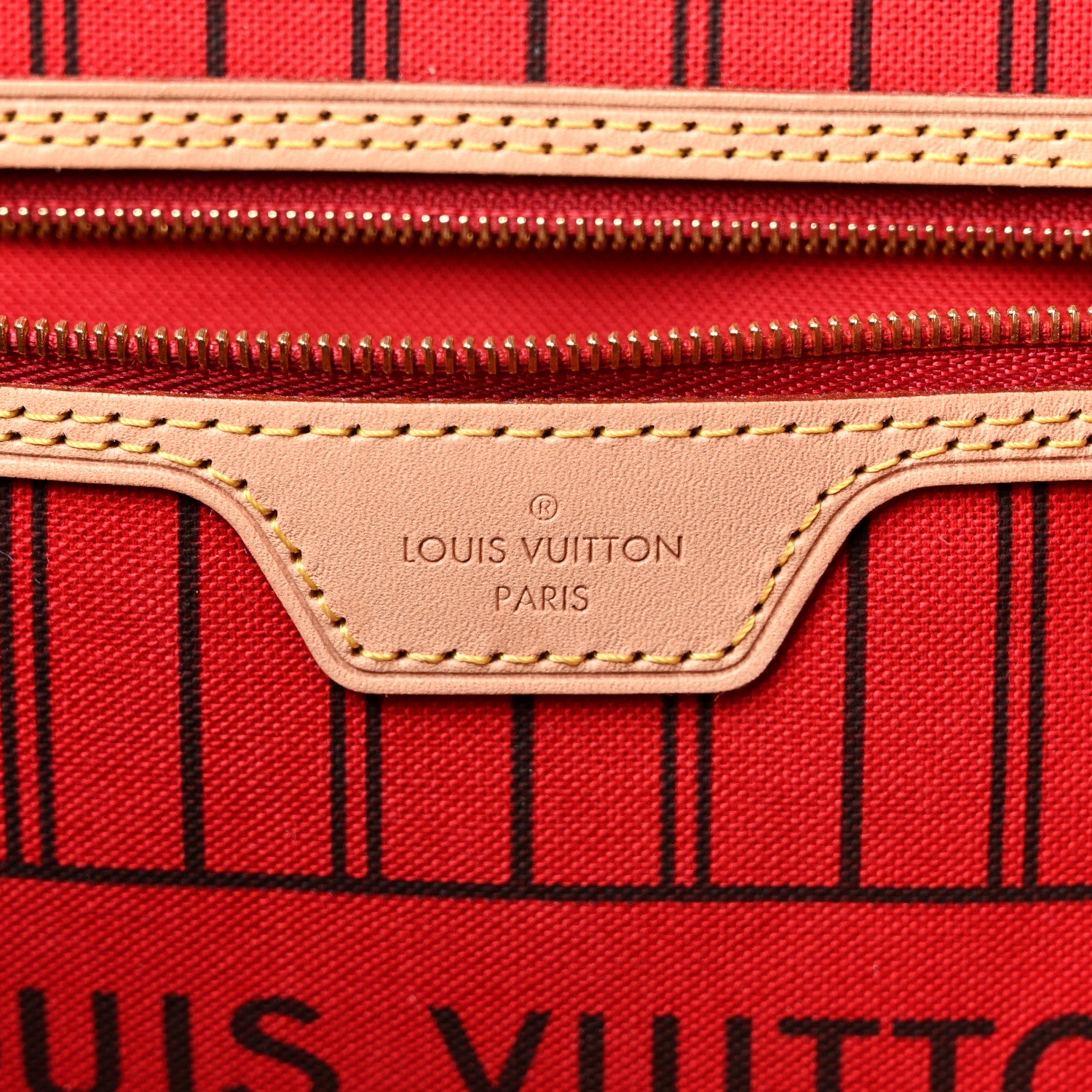 Louis Vuitton Monogram Neo Neverfull MM Cherry 6 of 14