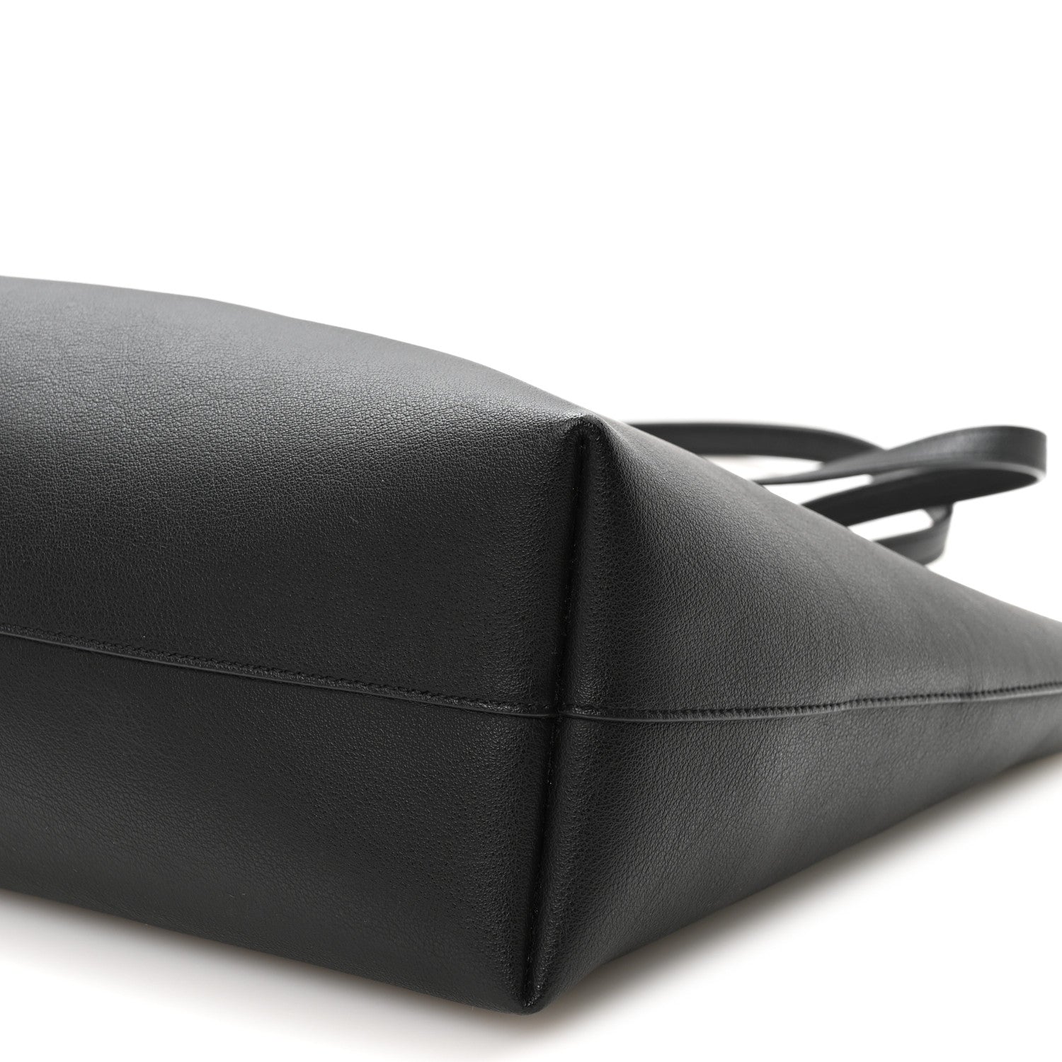 Saint Laurent Calfskin Large Shopping Tote Black 11 of 11