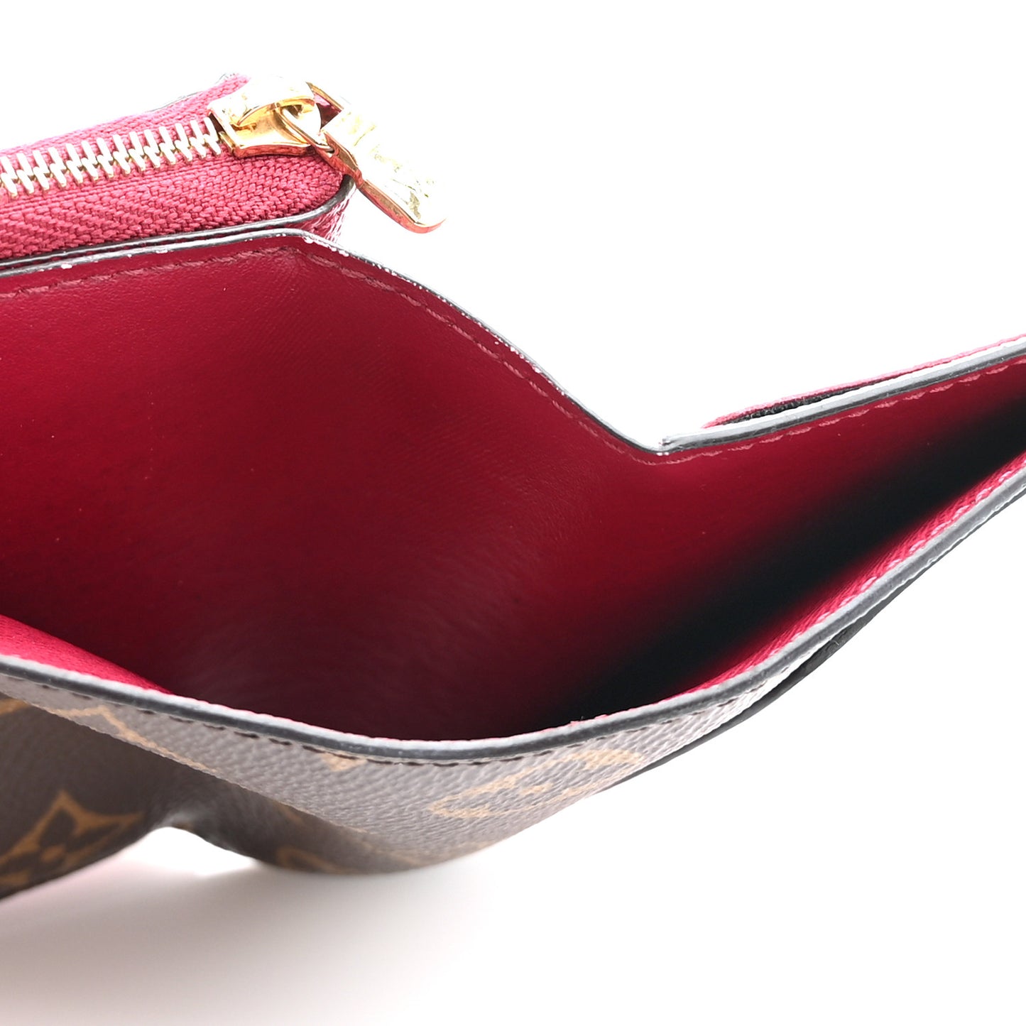 Monogram Lou Wallet Fuchsia
