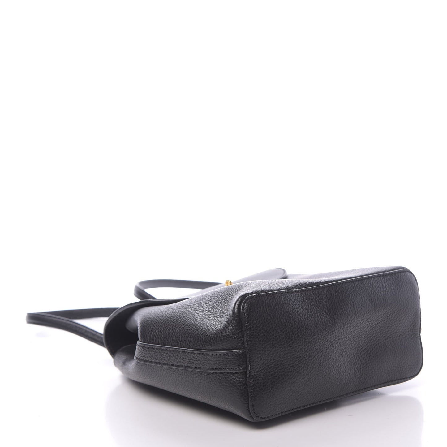 Classic Grain Calfskin Mini Bayswater Backpack Black