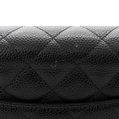Chanel Caviar Quilted Wallet on Chain WOC Black 12 of 13