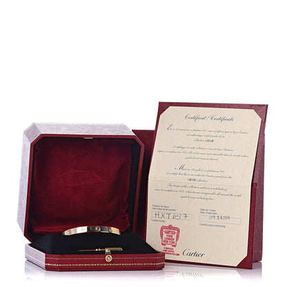 Cartier 18K Yellow Gold LOVE Bracelet 17 7 of 7