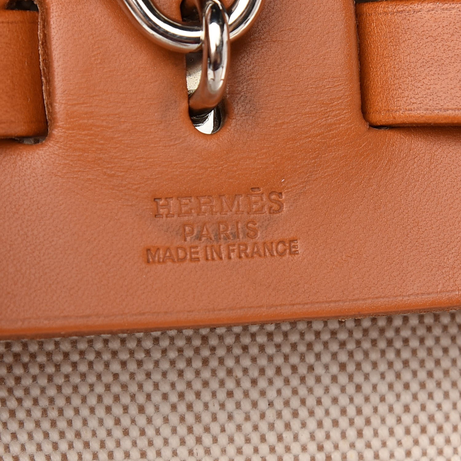 Hermes Toile Herbag Backpack 30 PM Natural 5 of 7