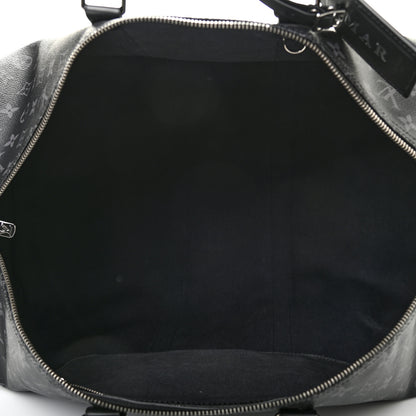 Louis Vuitton Monogram Eclipse Keepall Bandouliere 55 10 of 15