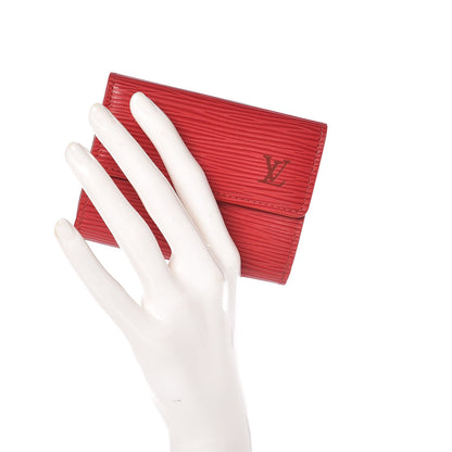 Louis Vuitton Epi Ludlow Wallet Castillan Red 2 of 7