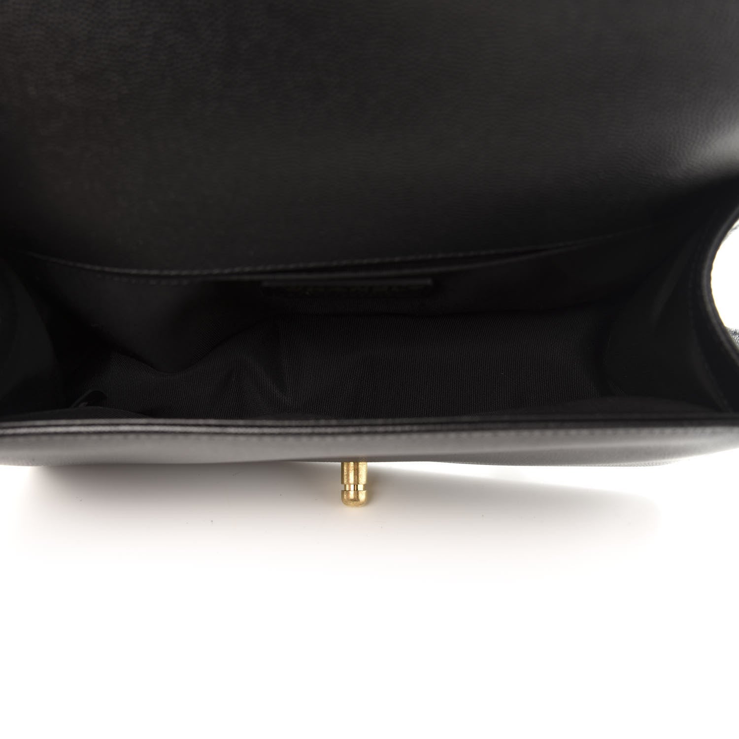 Chanel Caviar Quilted Medium Boy Flap Black 6 of 12